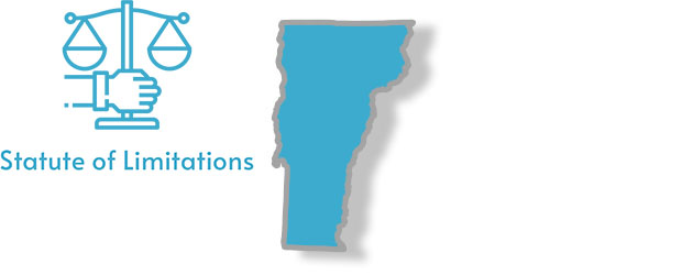Statute of Limitations Laws as they apply to the state of Vermont